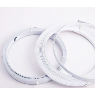 Flat Steel White Bone fo